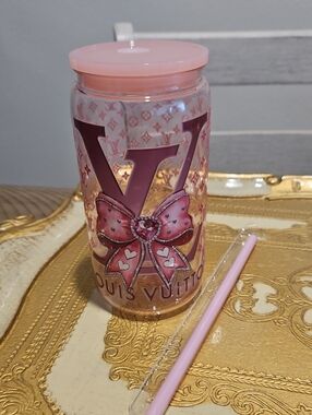 Tumbler Plastic with Custom Print New